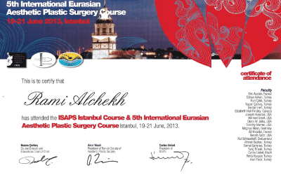 ISAPS Istanbul Course & 5th International Eurasian Aesthetic Plastic Surgery Course - Stambuł 2013